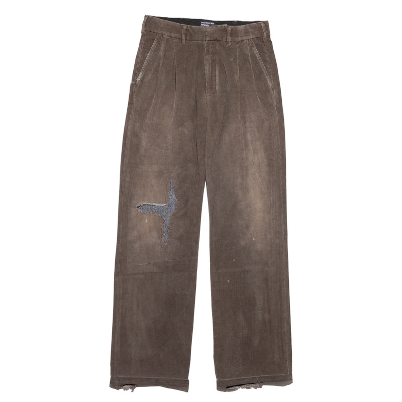 CORDUROY REPAIRED TROUSERS 1