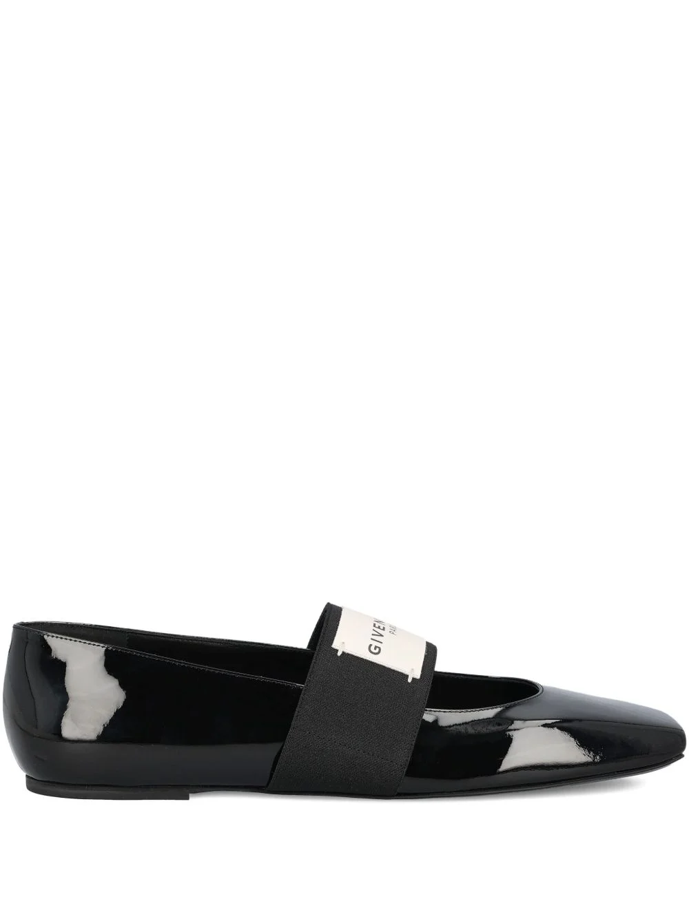 patent-leather band ballet flats - 1