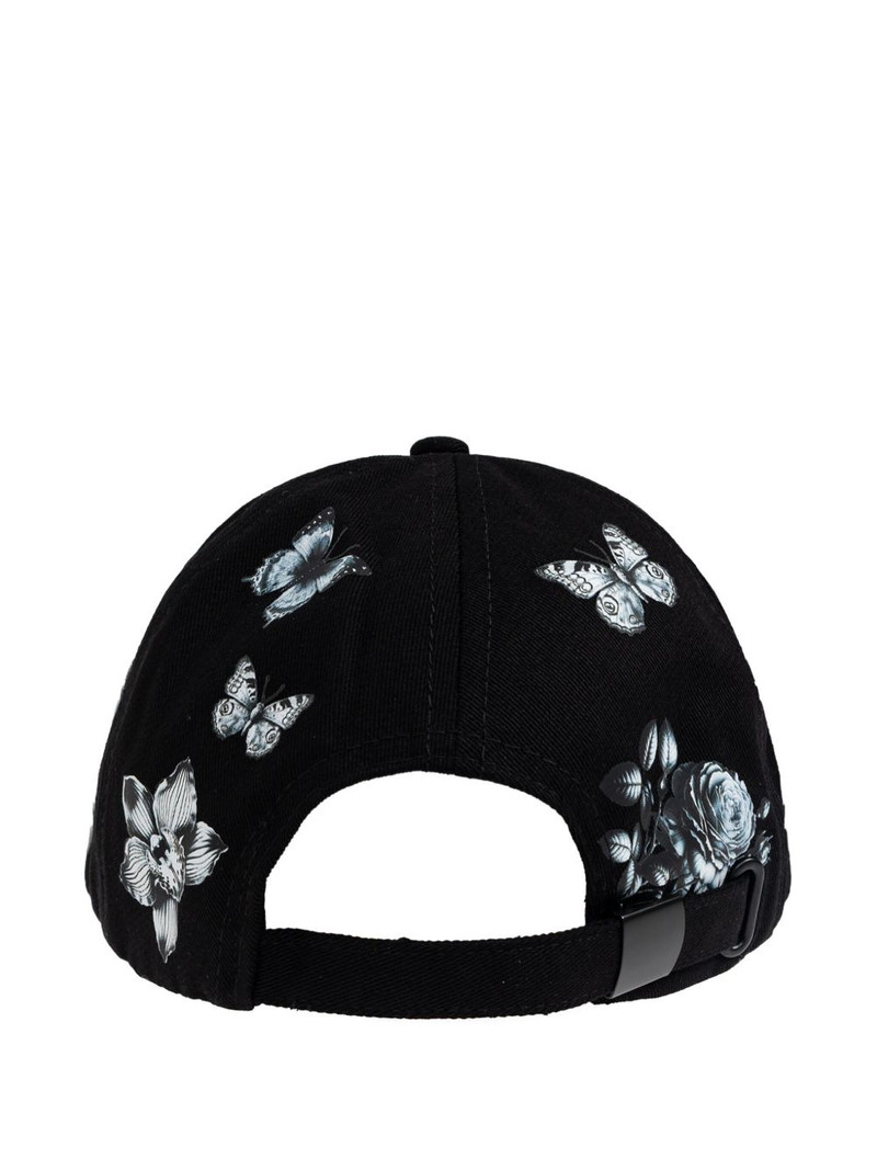 VERSACE JEANS COUTURE floral butterfly cap outlook