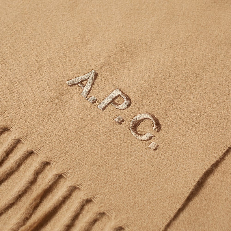A.P.C. A.P.C. Ambroise Embroidered Scarf outlook