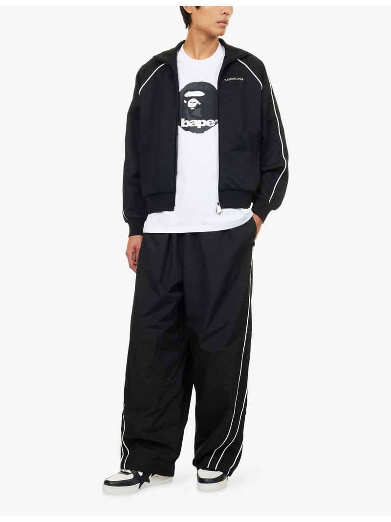 A BATHING APE® Ape Head Logo-Print Cotton-Jersey T-Shirt outlook