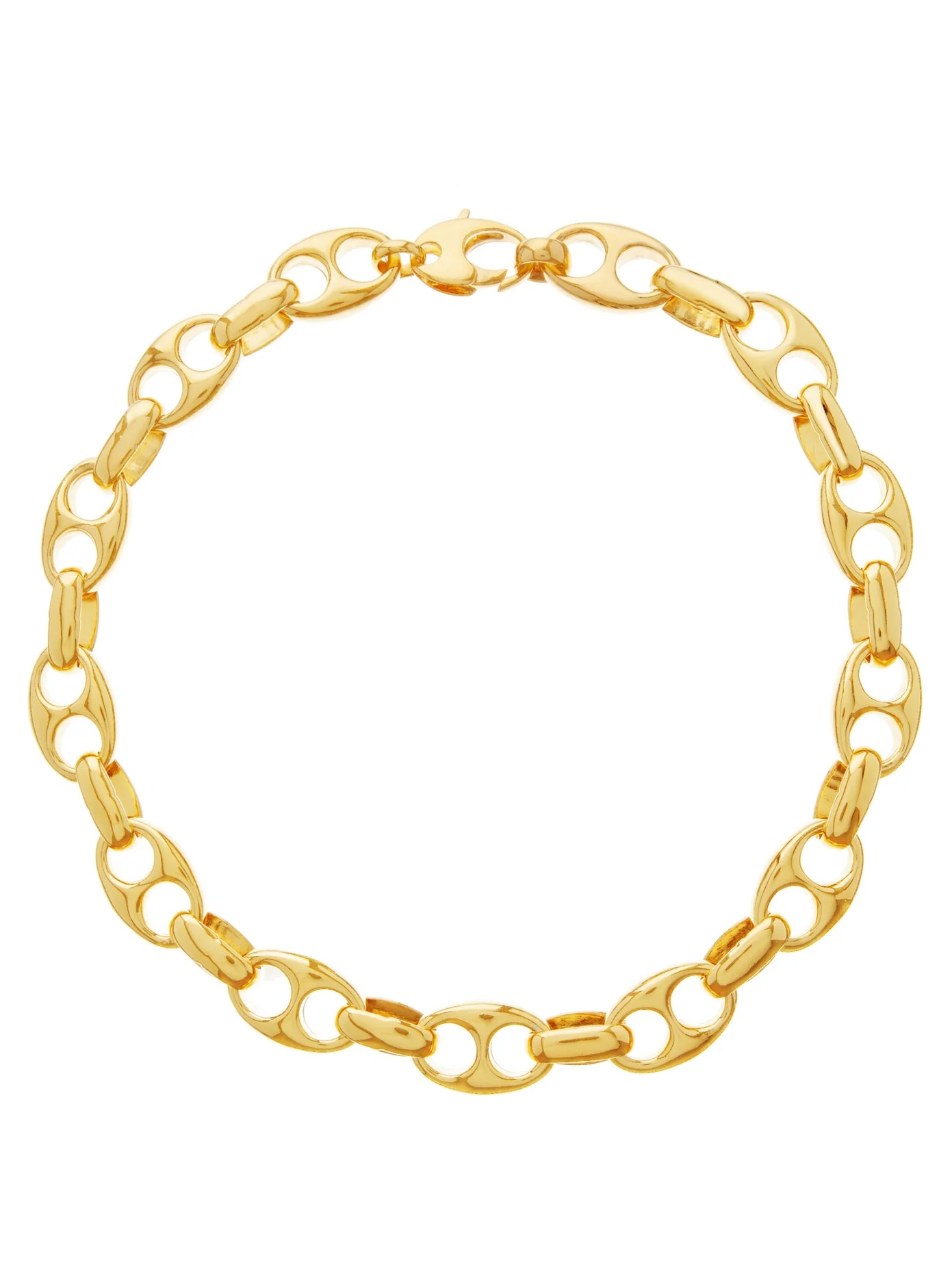 Barbara gold-vermeil chain necklace - 1