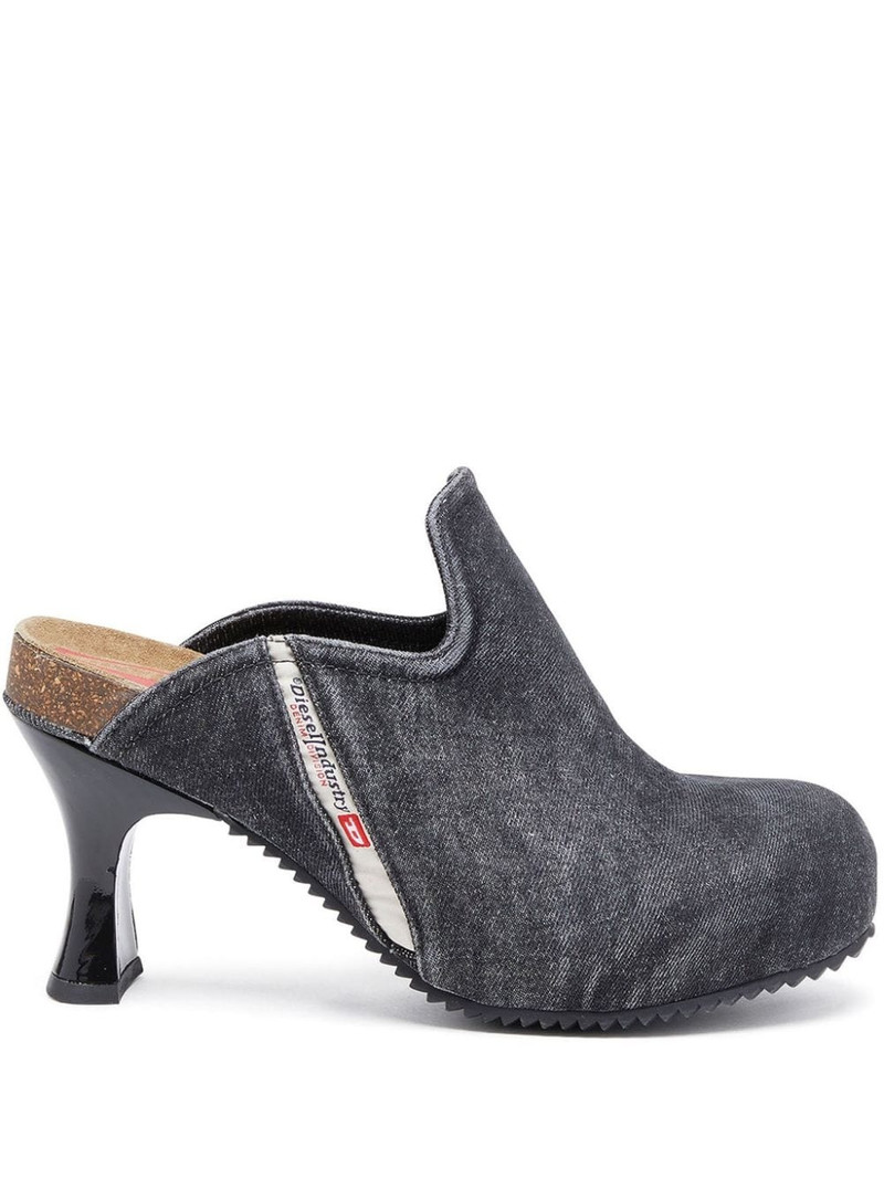 D-Woodstock denim mules 1