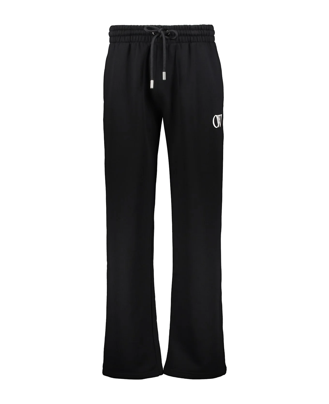Long Comfortable Black Pants With Pockets - 1