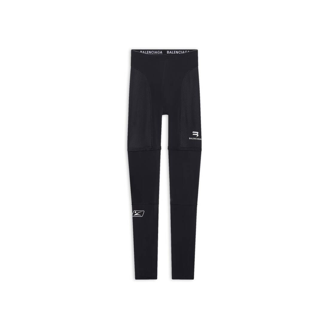 Trompe-l'oeil Leggings in Black - 1