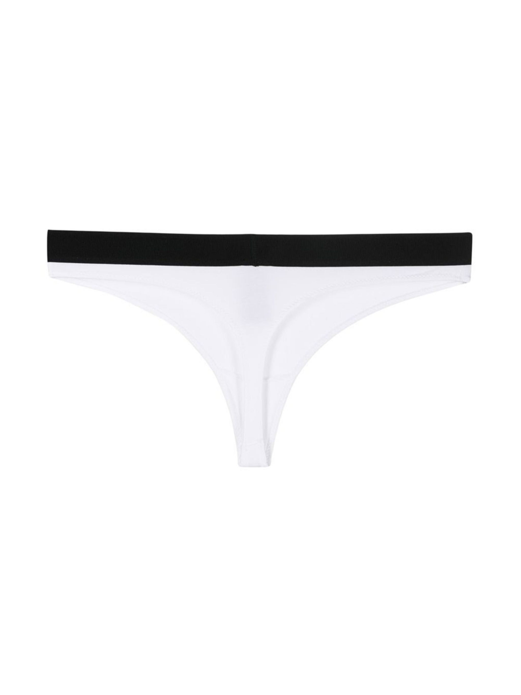 logo-waistband thong - 2