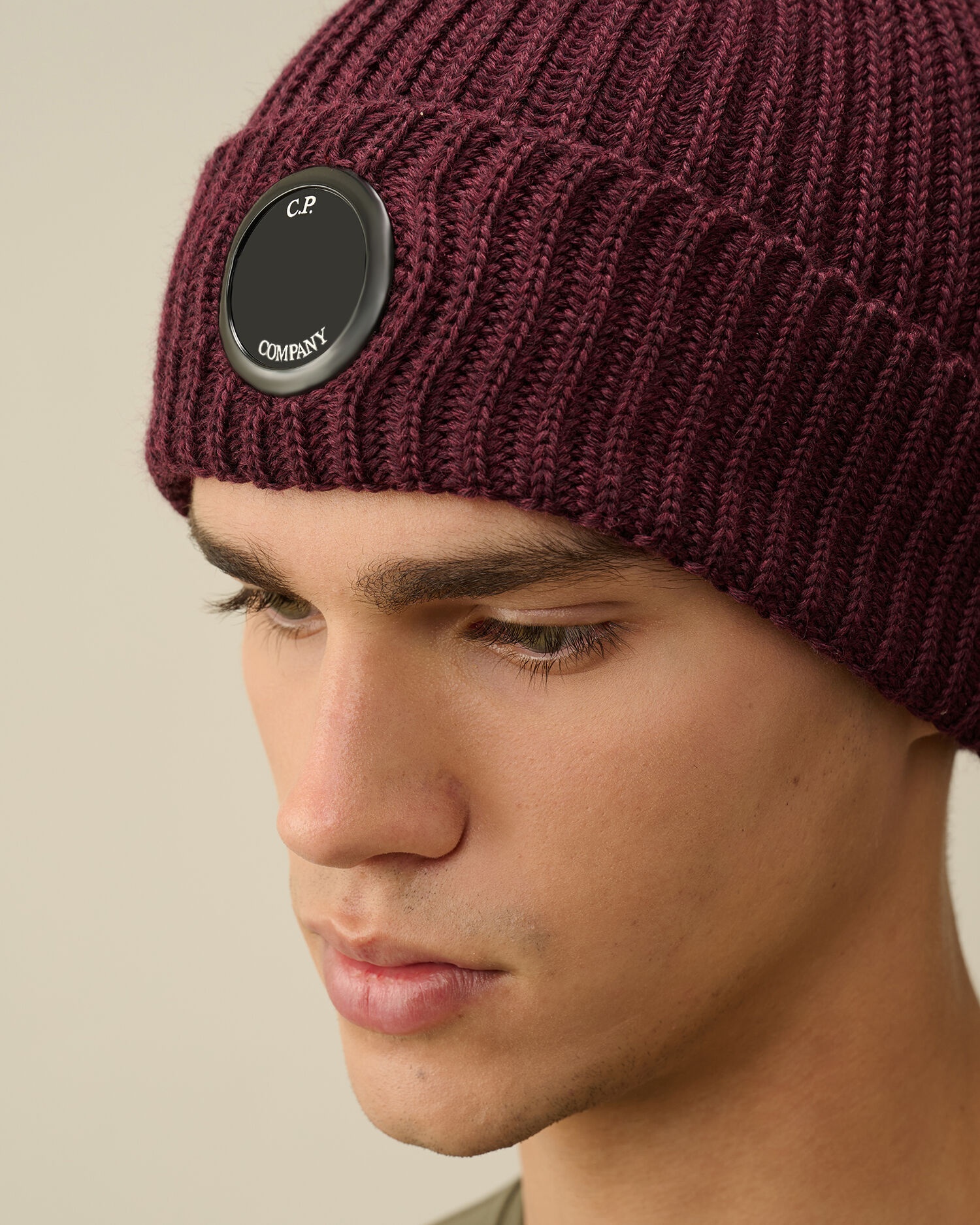 Extra Fine Merino Wool Lens Beanie - 4