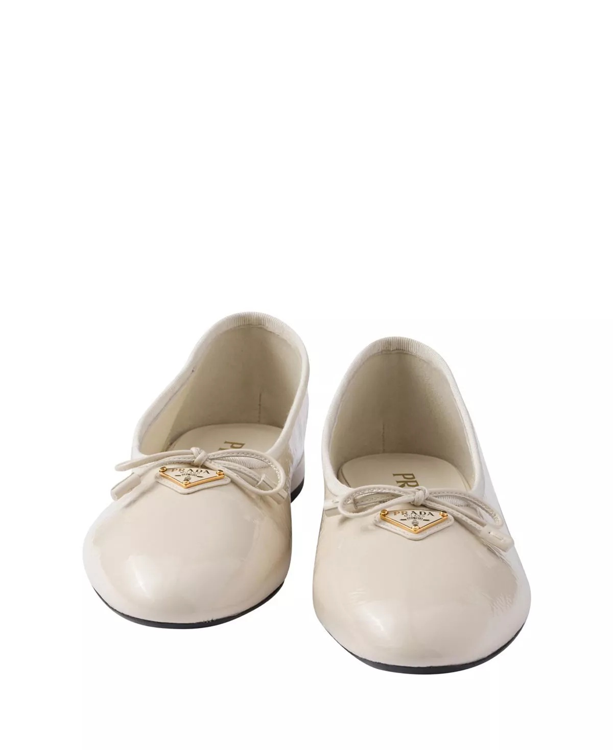 Women's Naplak Patent Leather Ballerinas - 6