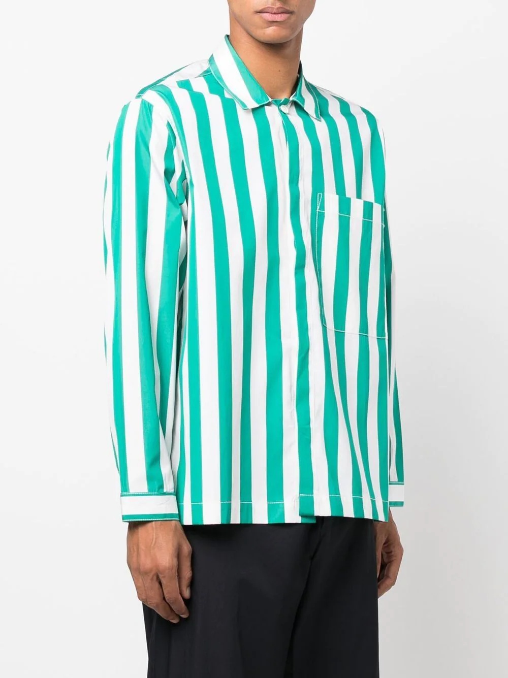 striped cotton shirt - 3