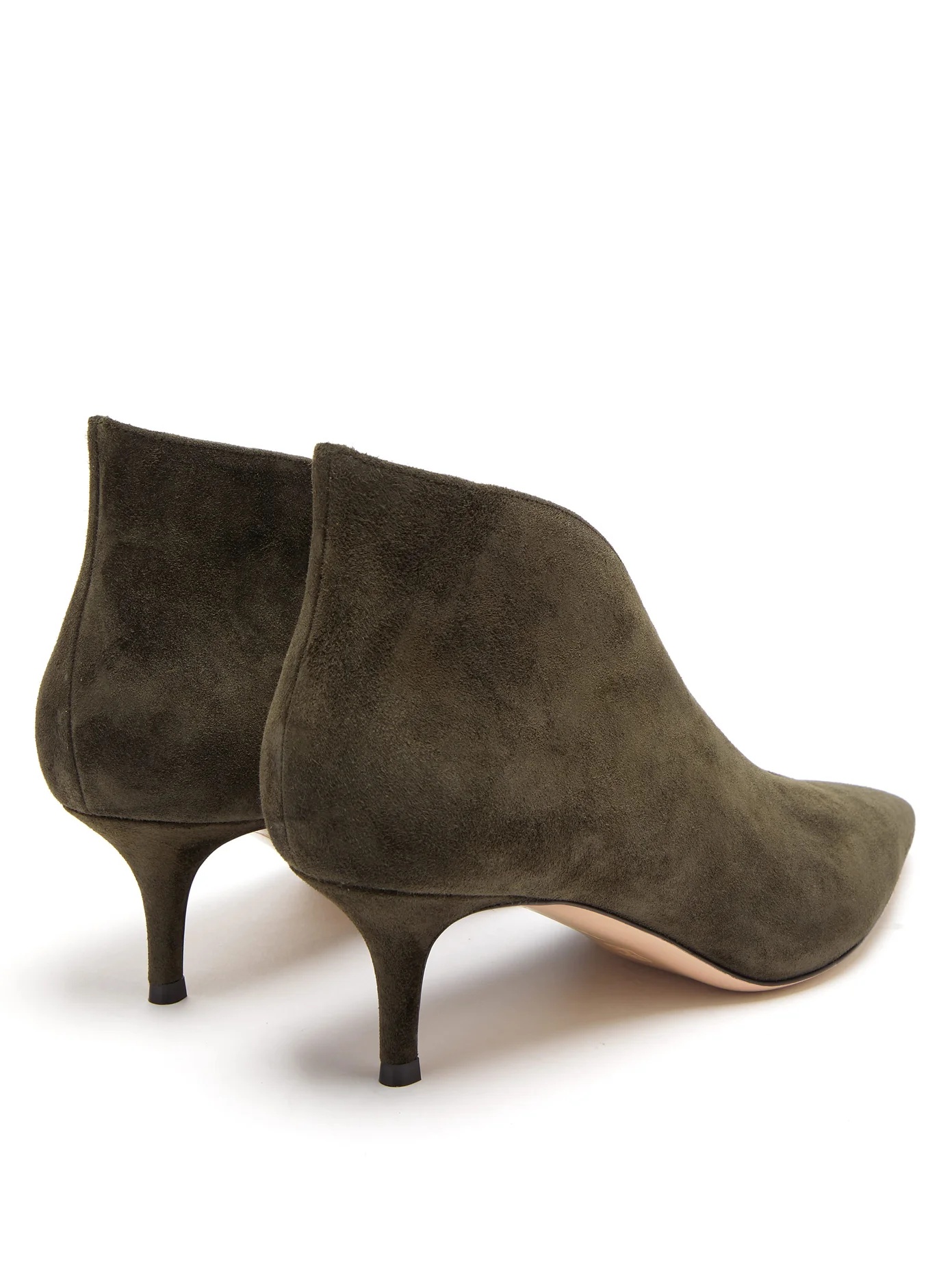 Vamp 55 suede pumps - 4