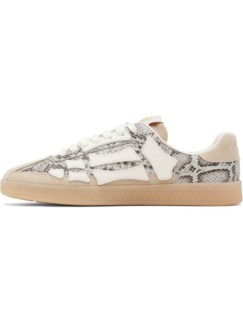 AMIRI Gray & Beige Snake Pacific Bones outlook
