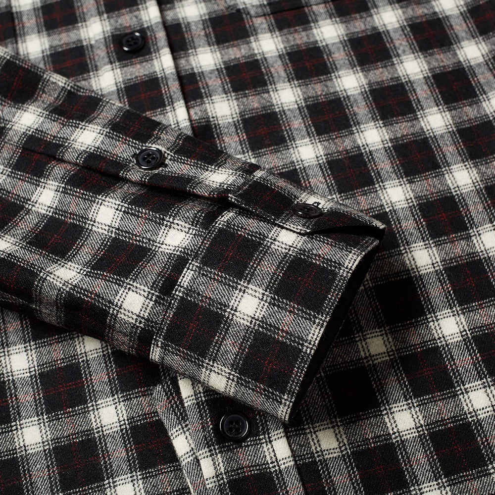 Saint Laurent Woven Check Shirt - 3