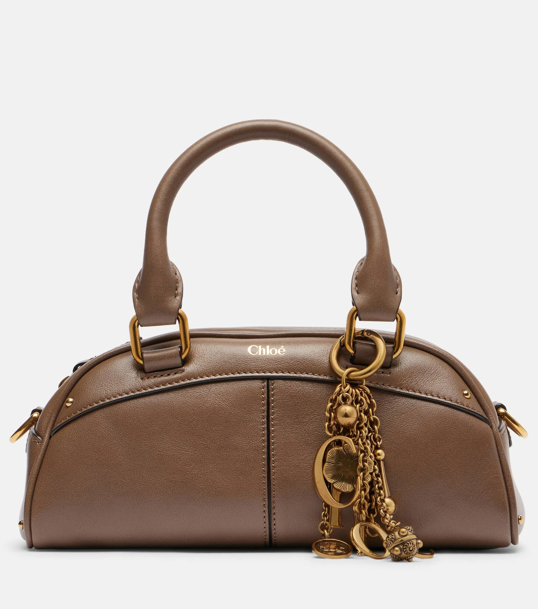 Chloé Bowling Small leather tote bag - 1