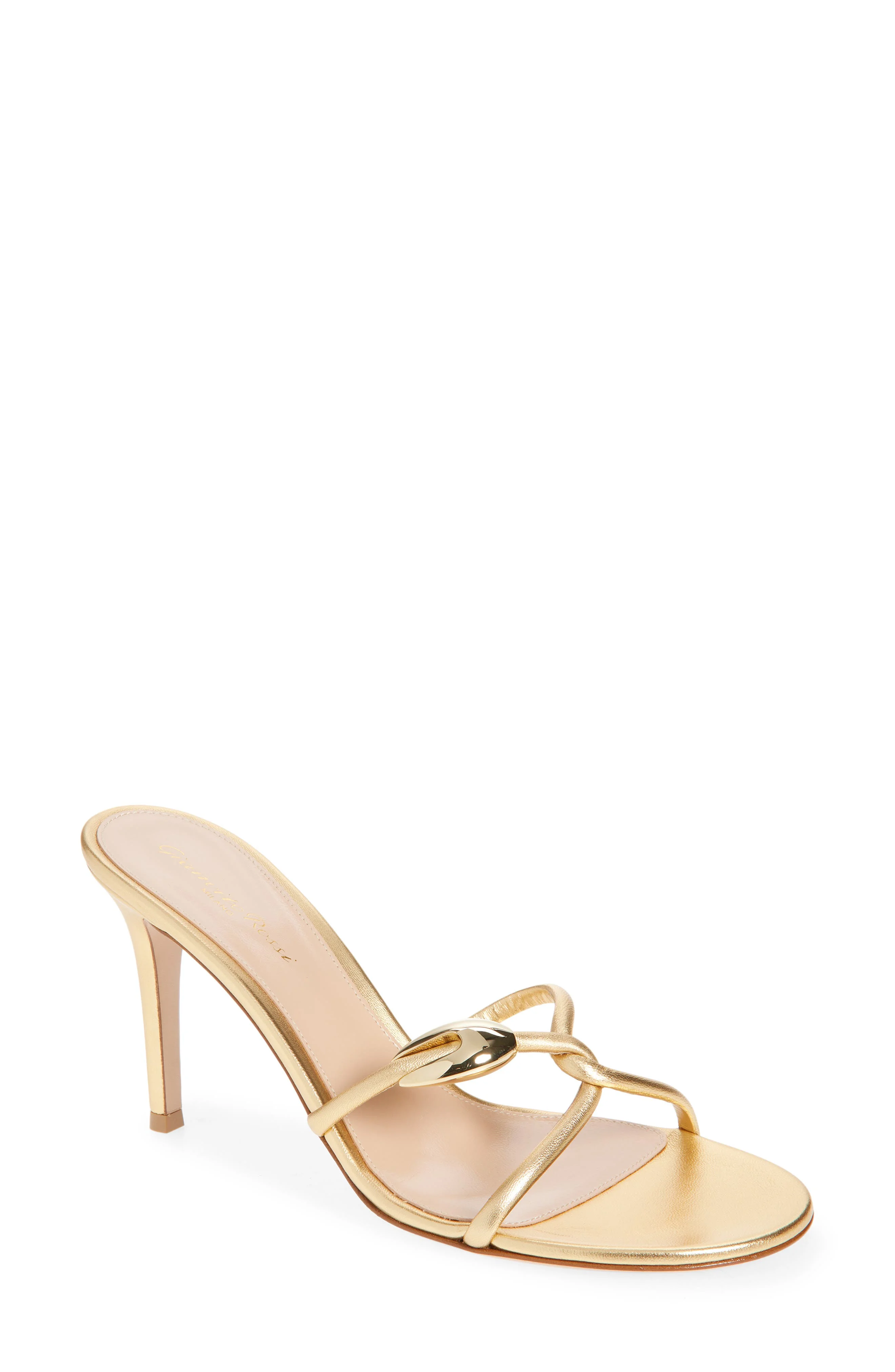 Gianvito Rossi Serpent Stiletto Slide Sandal in Mekong at Nordstrom - 1