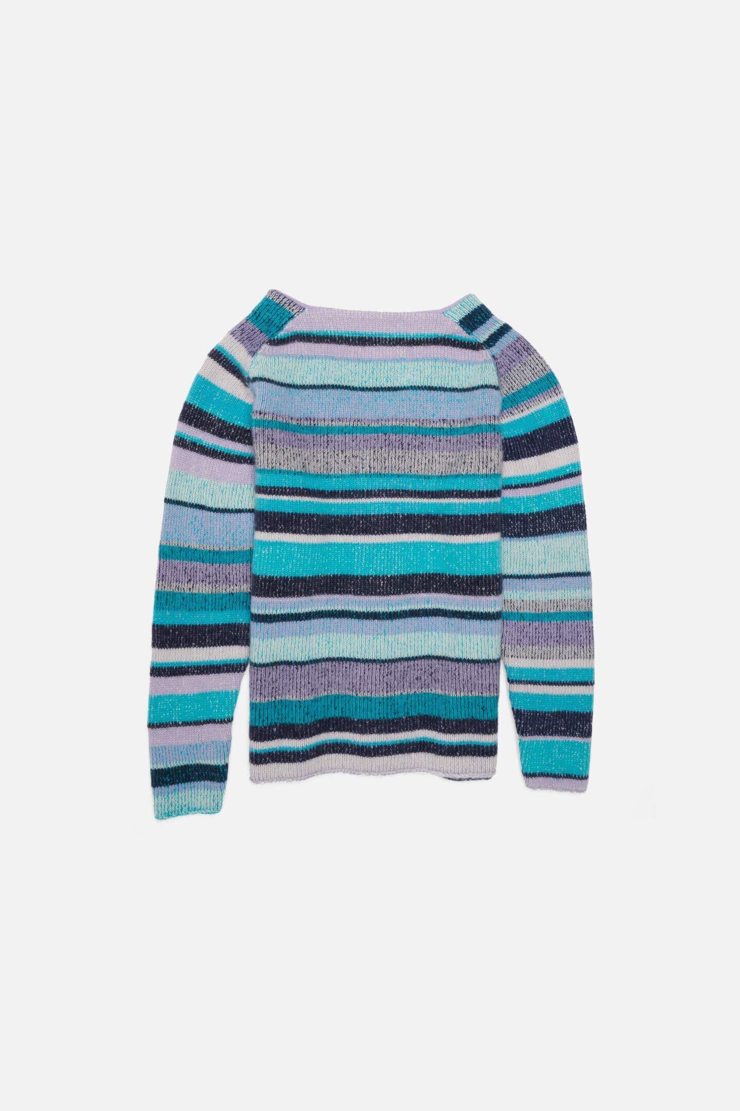 STRIPE SUPER SOFT CARDIGAN - 3