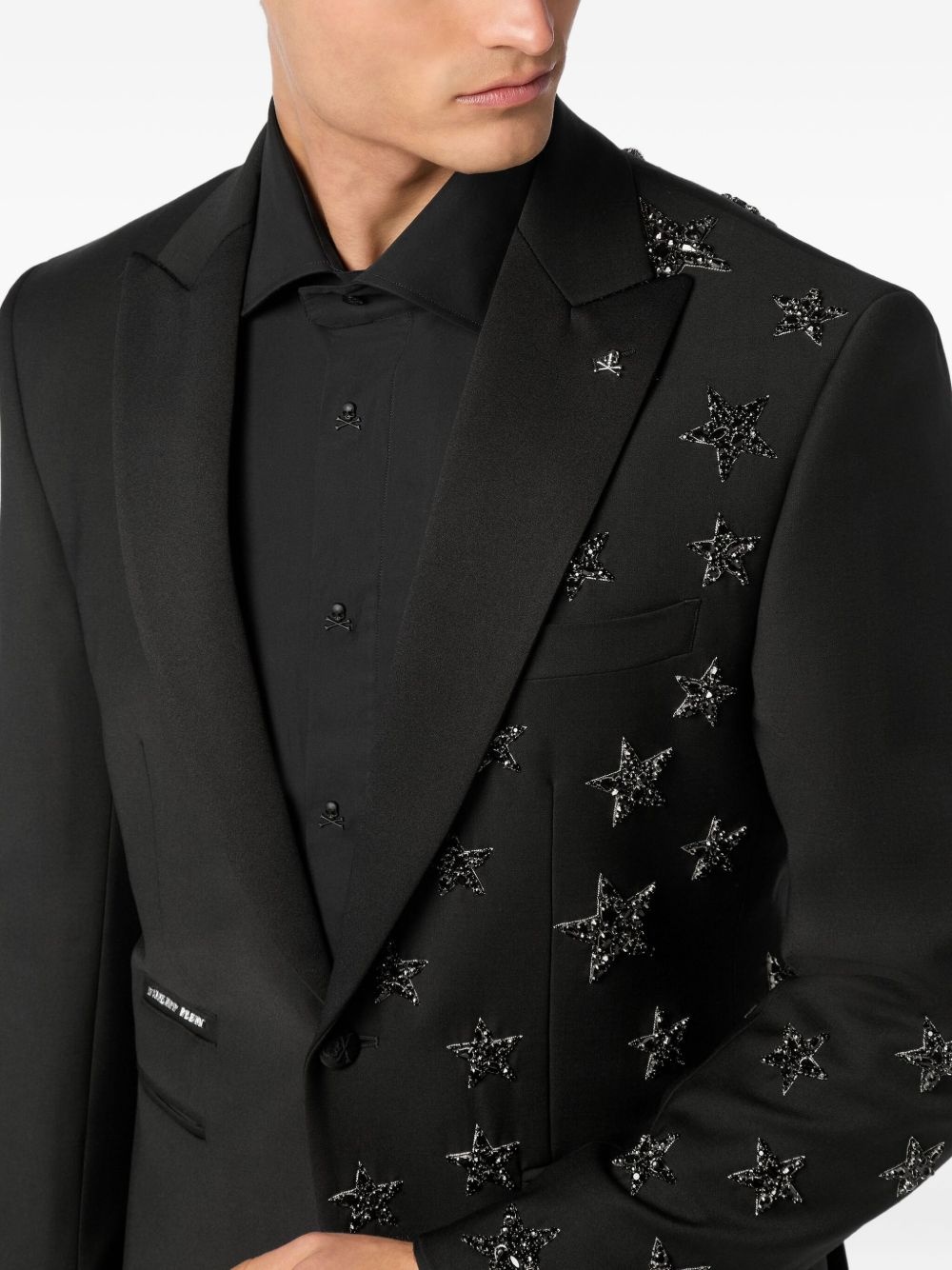 Stars wool blazer - 5