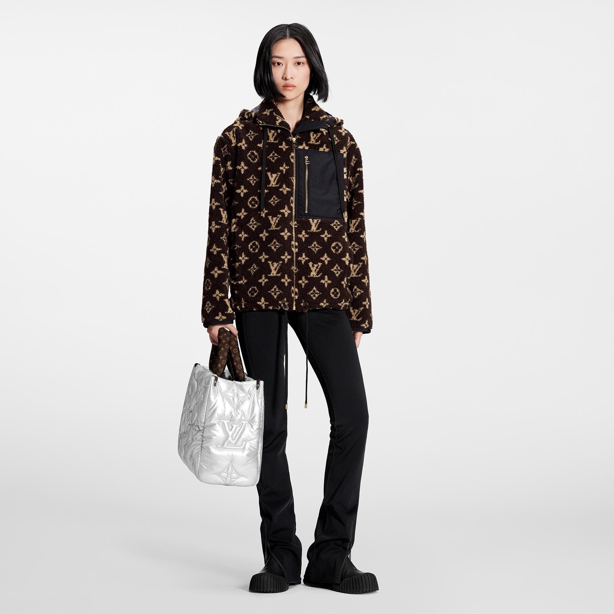 Monogram Fleece Parka - 2