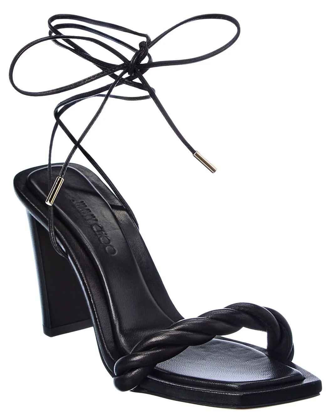 Jimmy Choo Diosa 85 Leather Sandal - 1