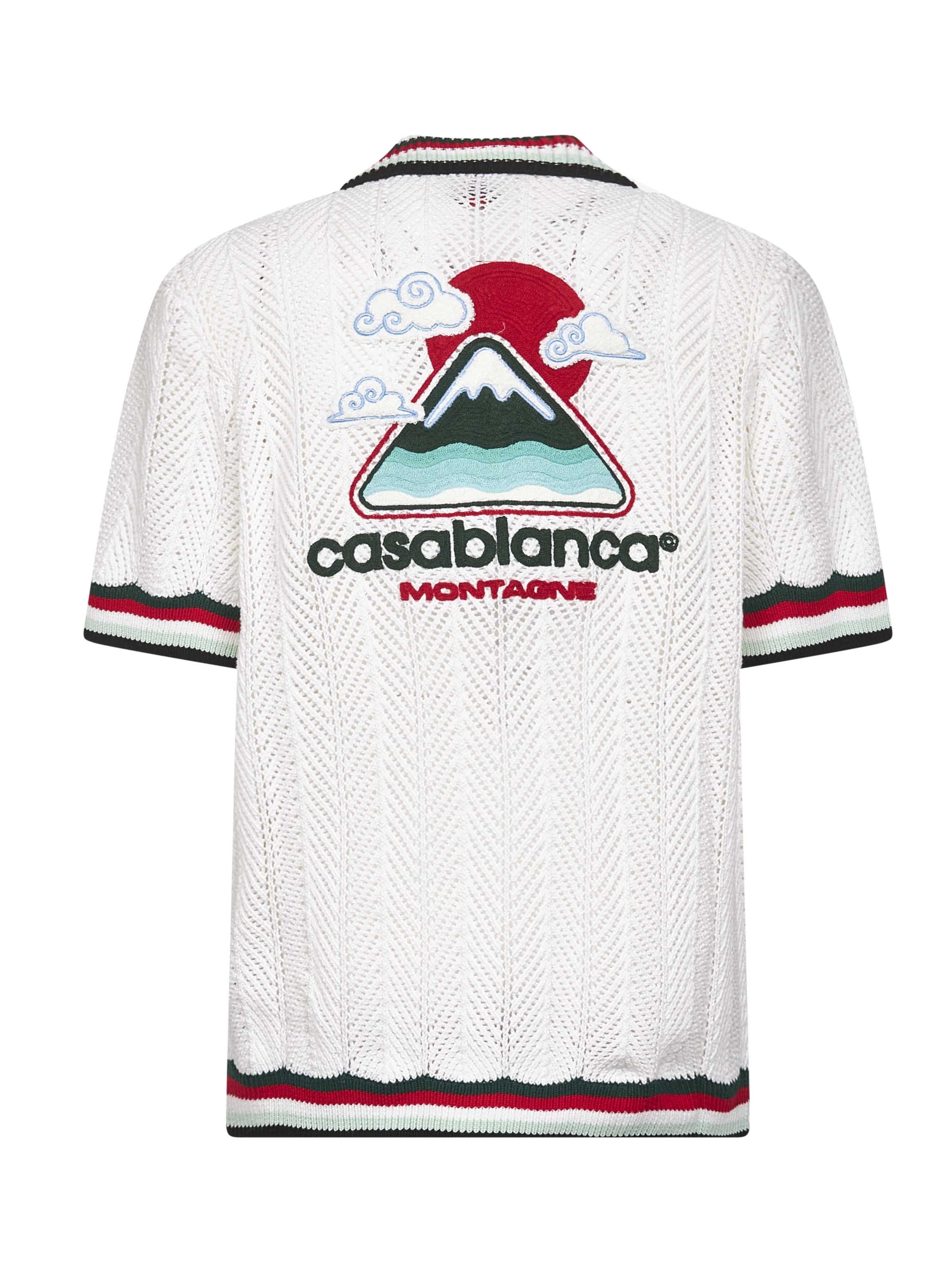 White crochet Montagne Ondulee shirt - 2