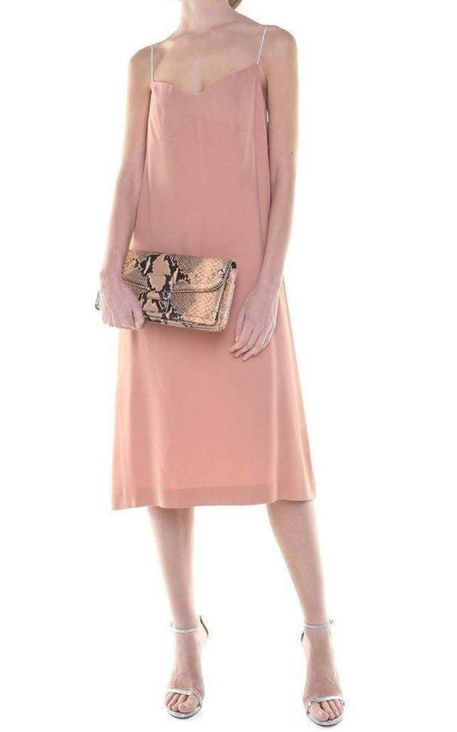 Crystal-embellished Crepe dress - 2