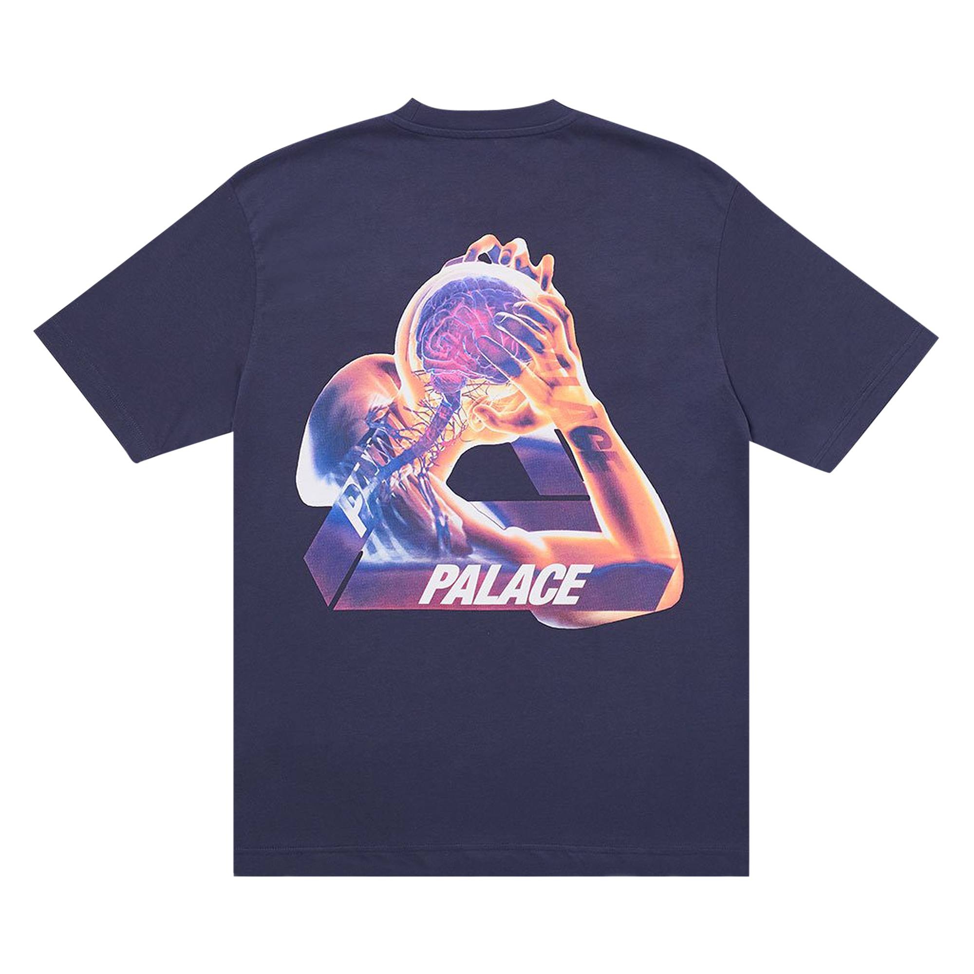 Palace Tri-Gaine T-Shirt 'Navy' - 2