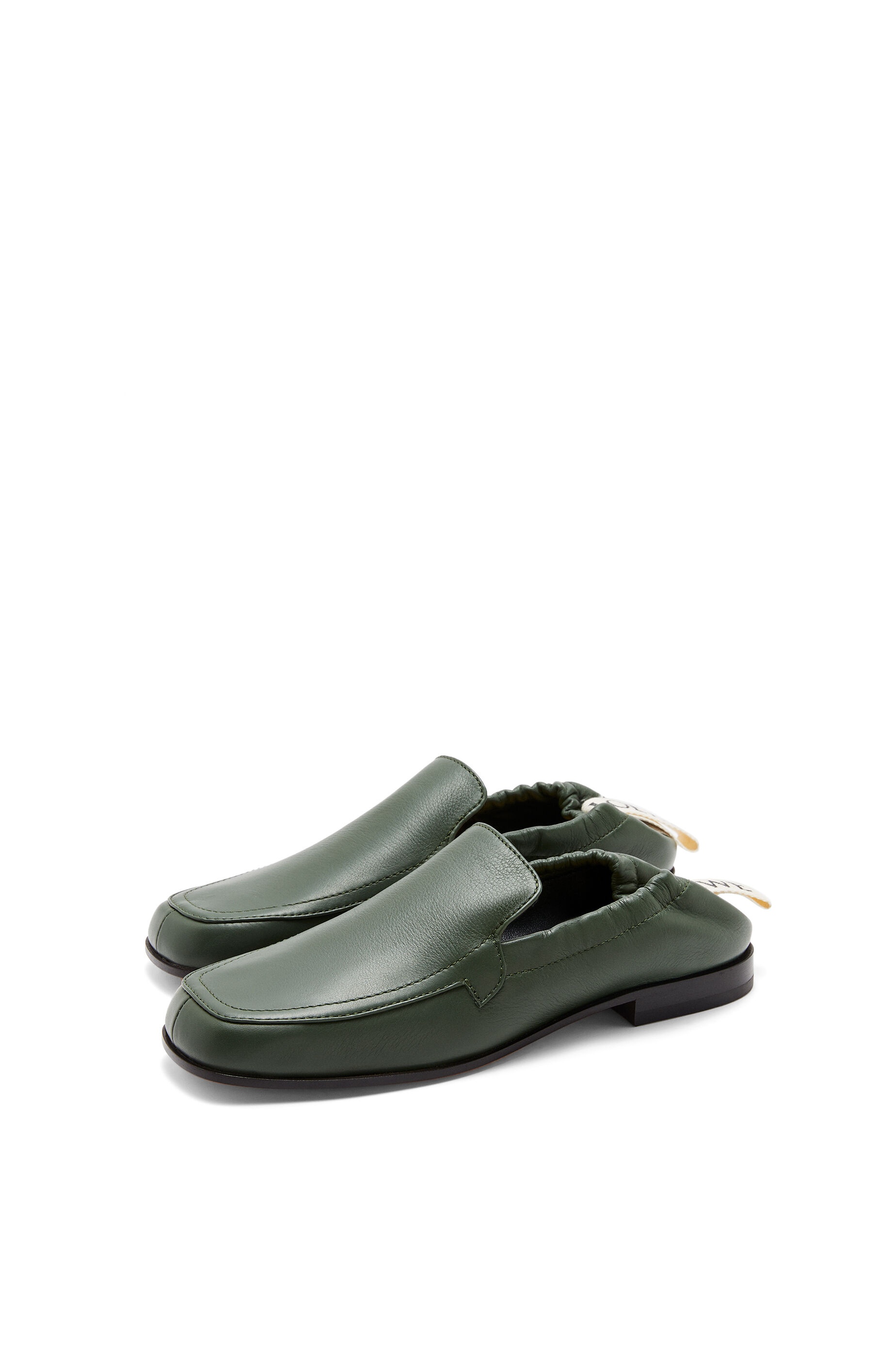 Elasticated loafer in calf - 2