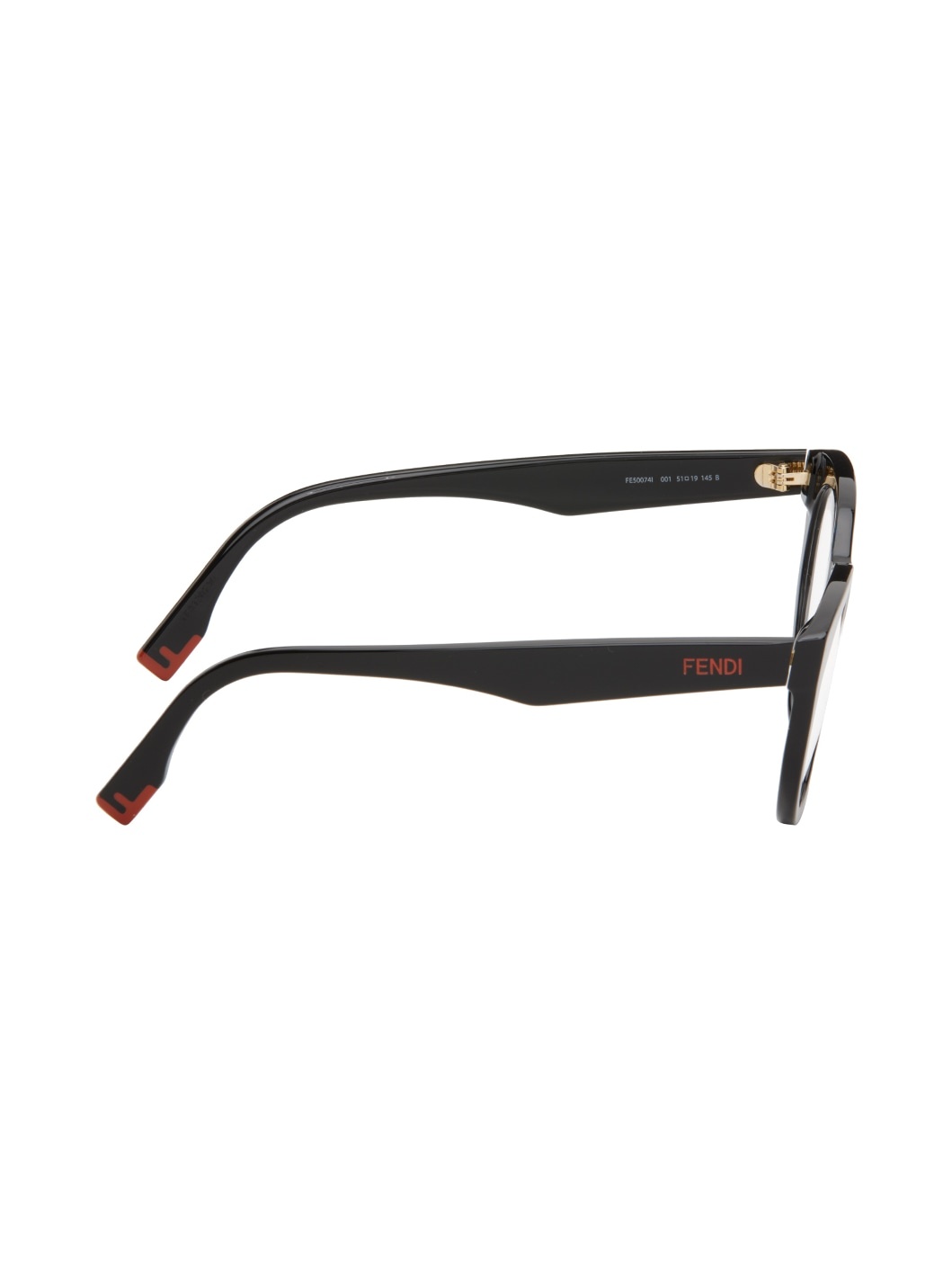 Black Fendi Way Glasses - 2