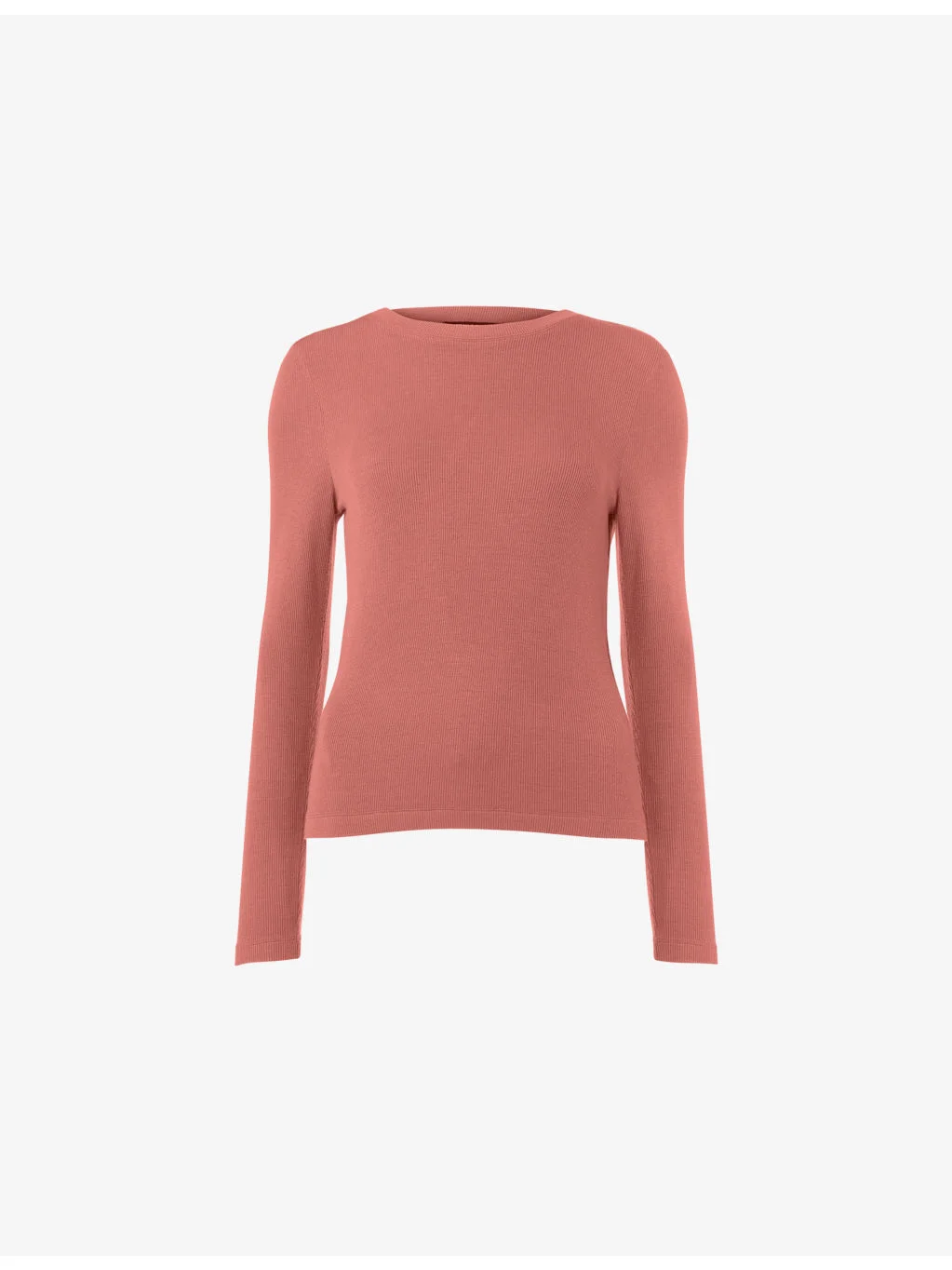 Essential Ribbed Jersey Top - 1