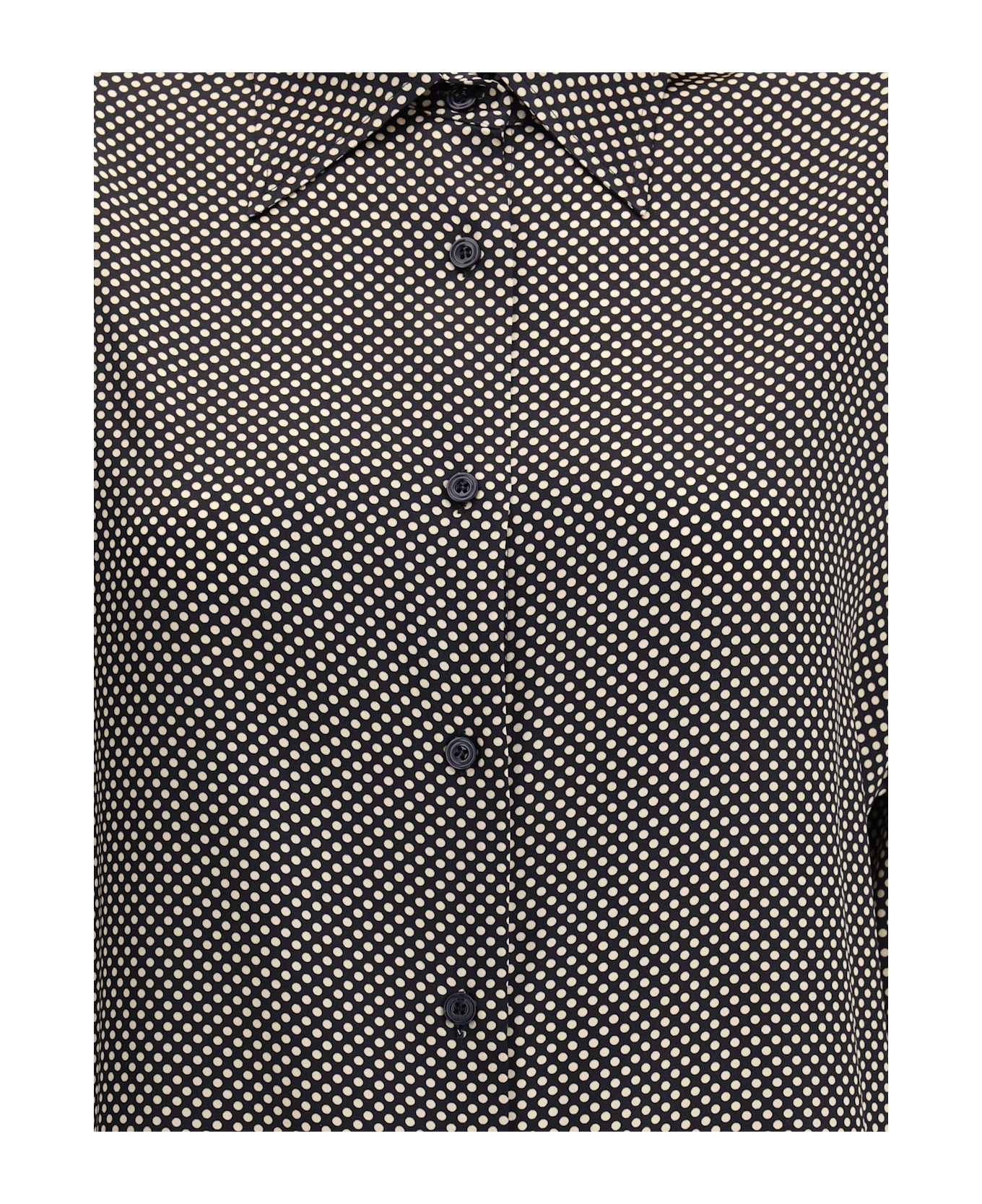 Silk Polka Dot Shirt - 3