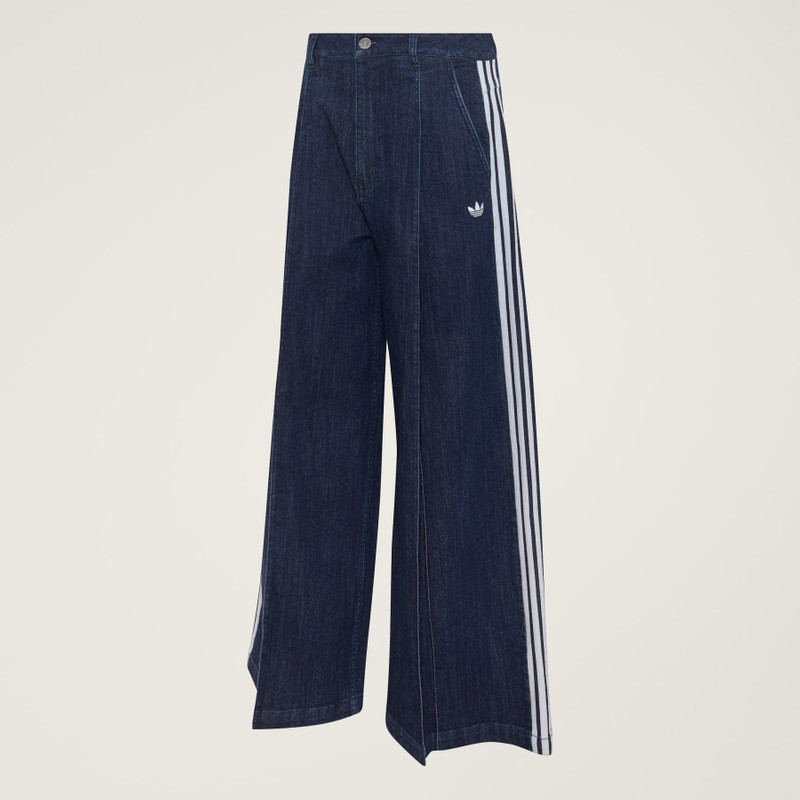 DENIM PLEATS WIDE LEG PANTS 4