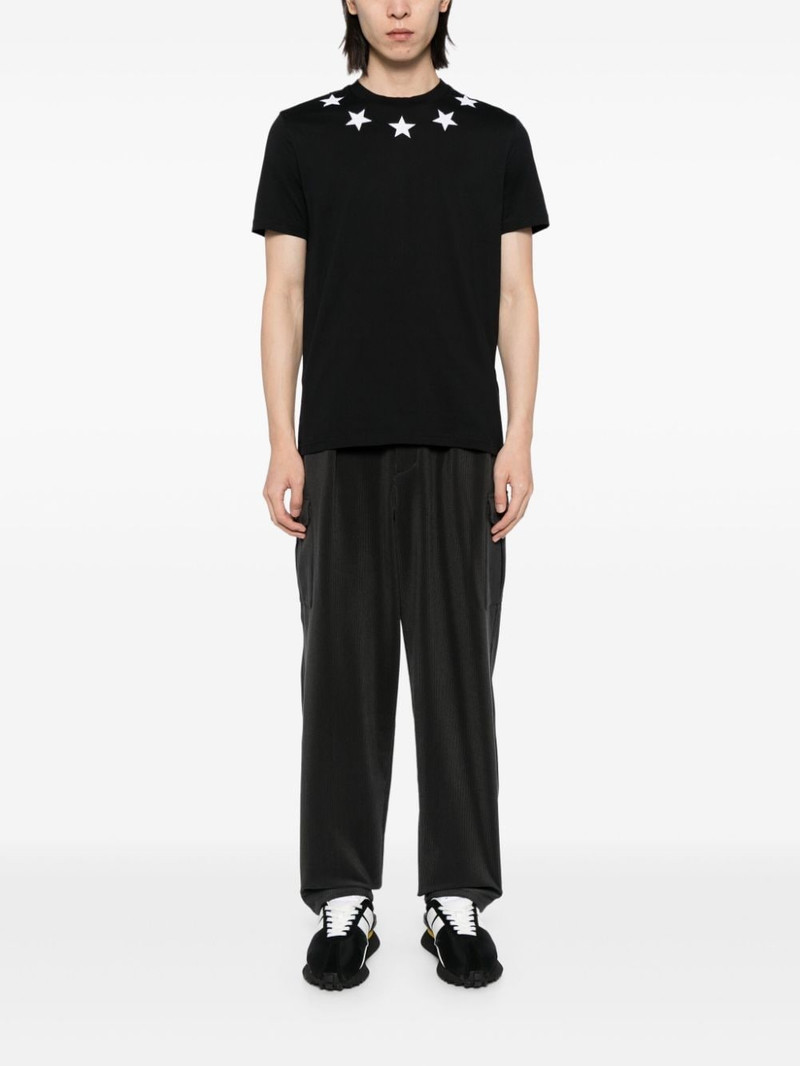 Givenchy star neckline T-shirt outlook