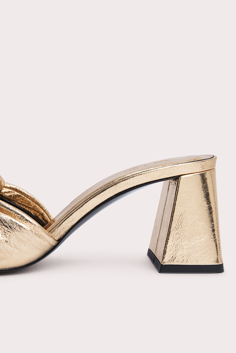 Lamar Parchment Metallic Leather - 7