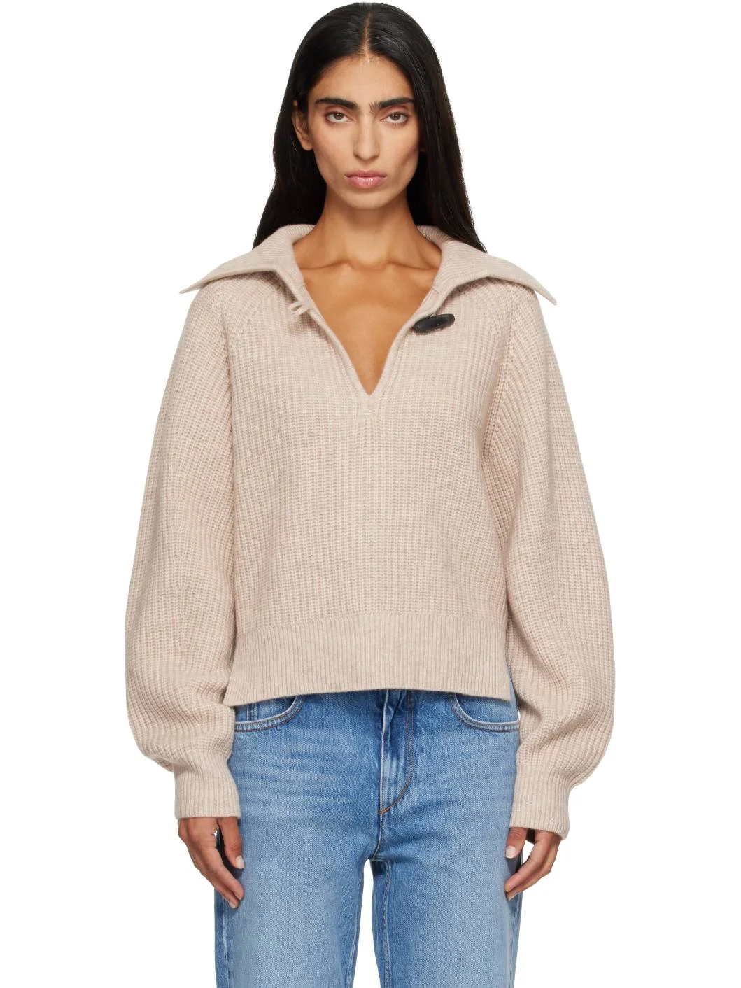 Beige Miranda Sweater - 1