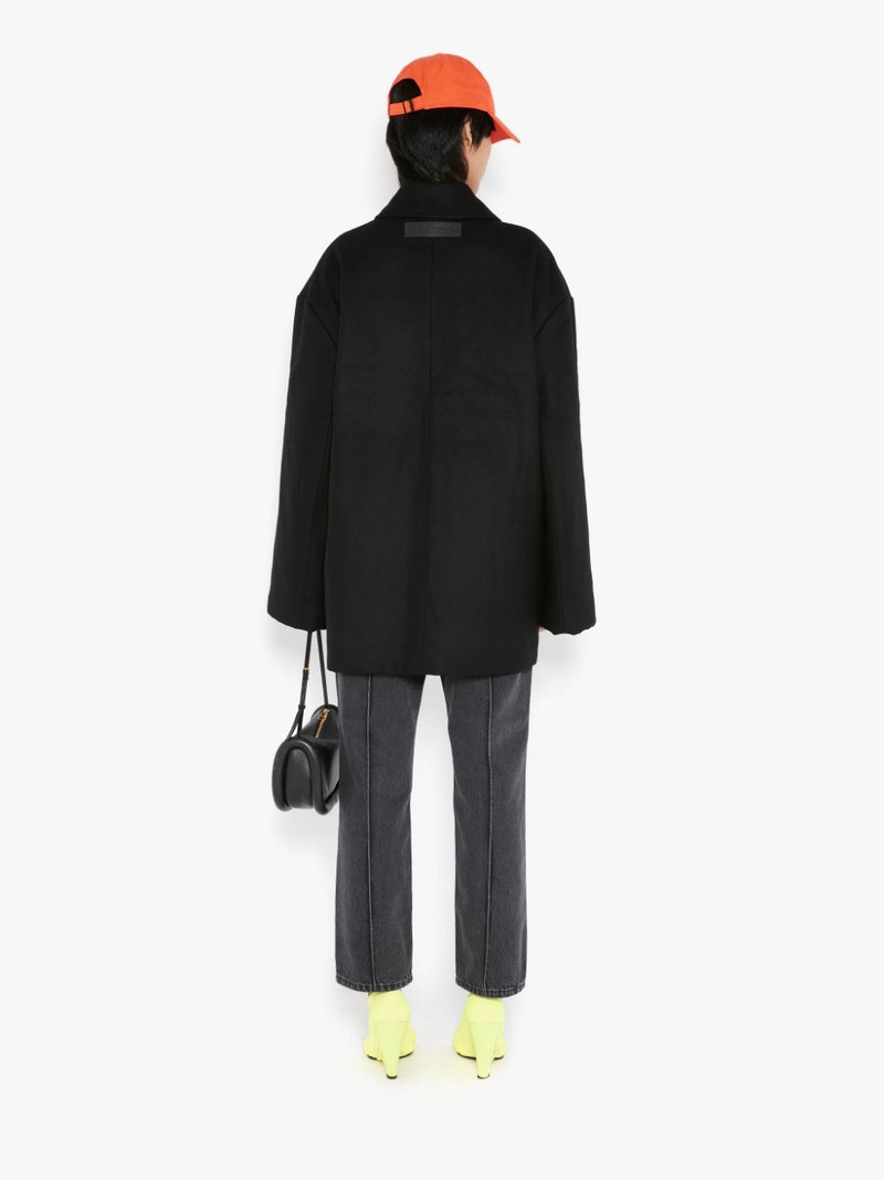 PADDED WOOL SHORT COAT 4