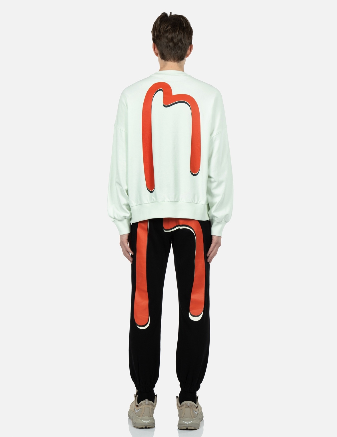 SEAGULL-DAICOCK PRINT SWEATPANTS - 5