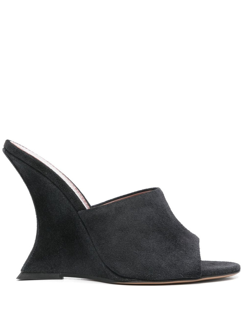 105mm suede mules 1