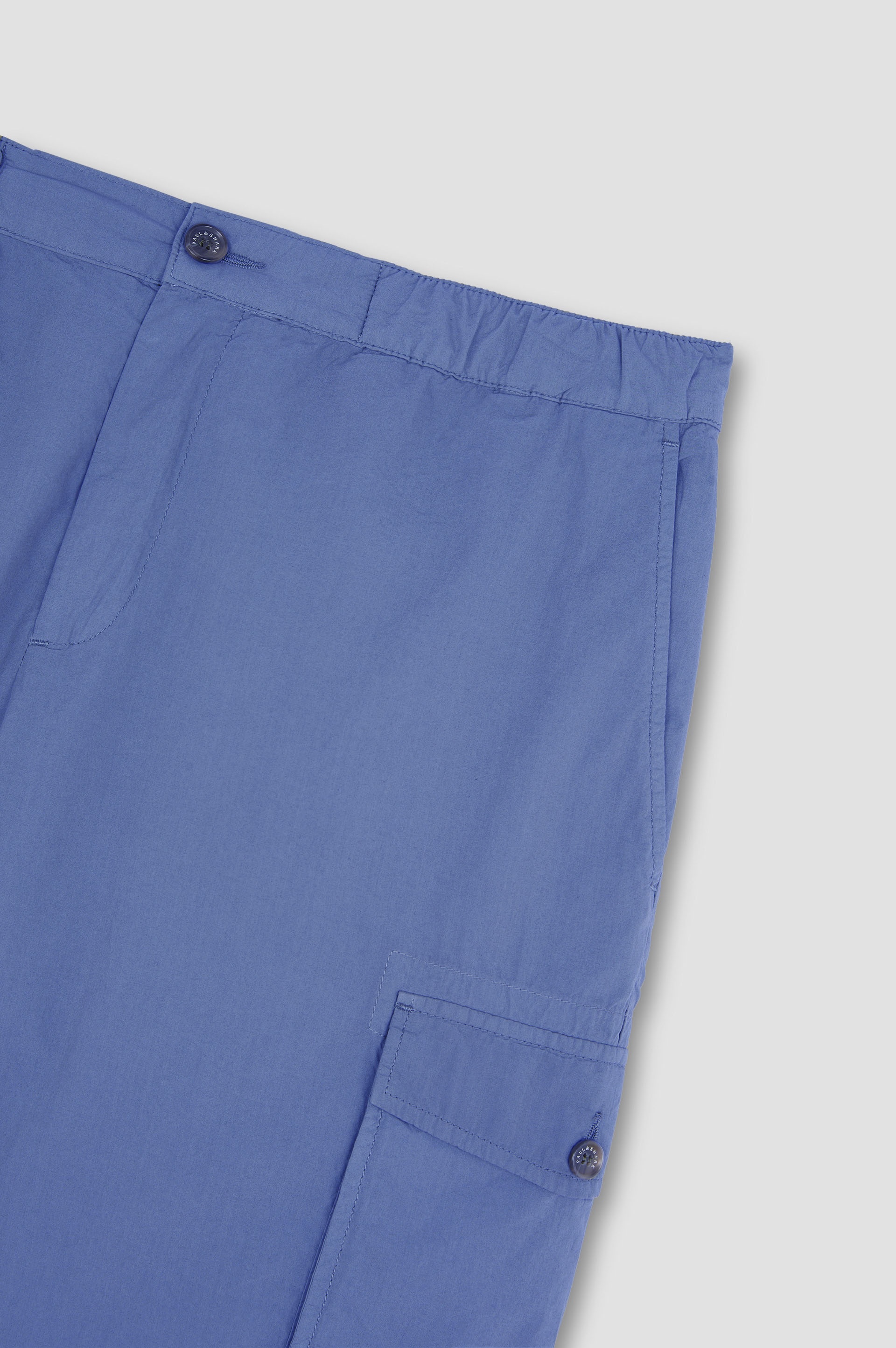 CARGO BERMUDA IN ULTRALIGHT POPLIN COTTON - 5