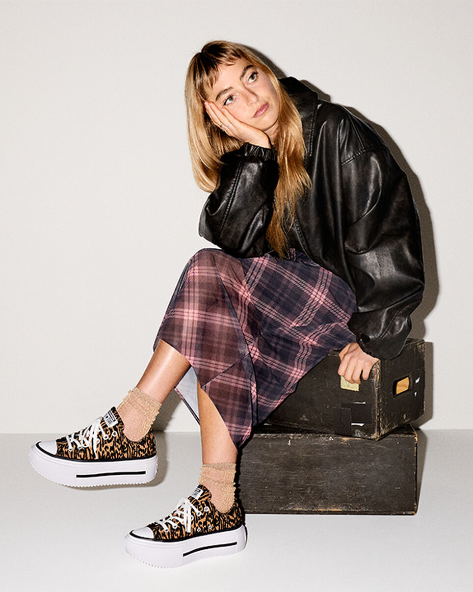 Chuck Taylor All Star Lift Double Stack Platform Leopard - 4