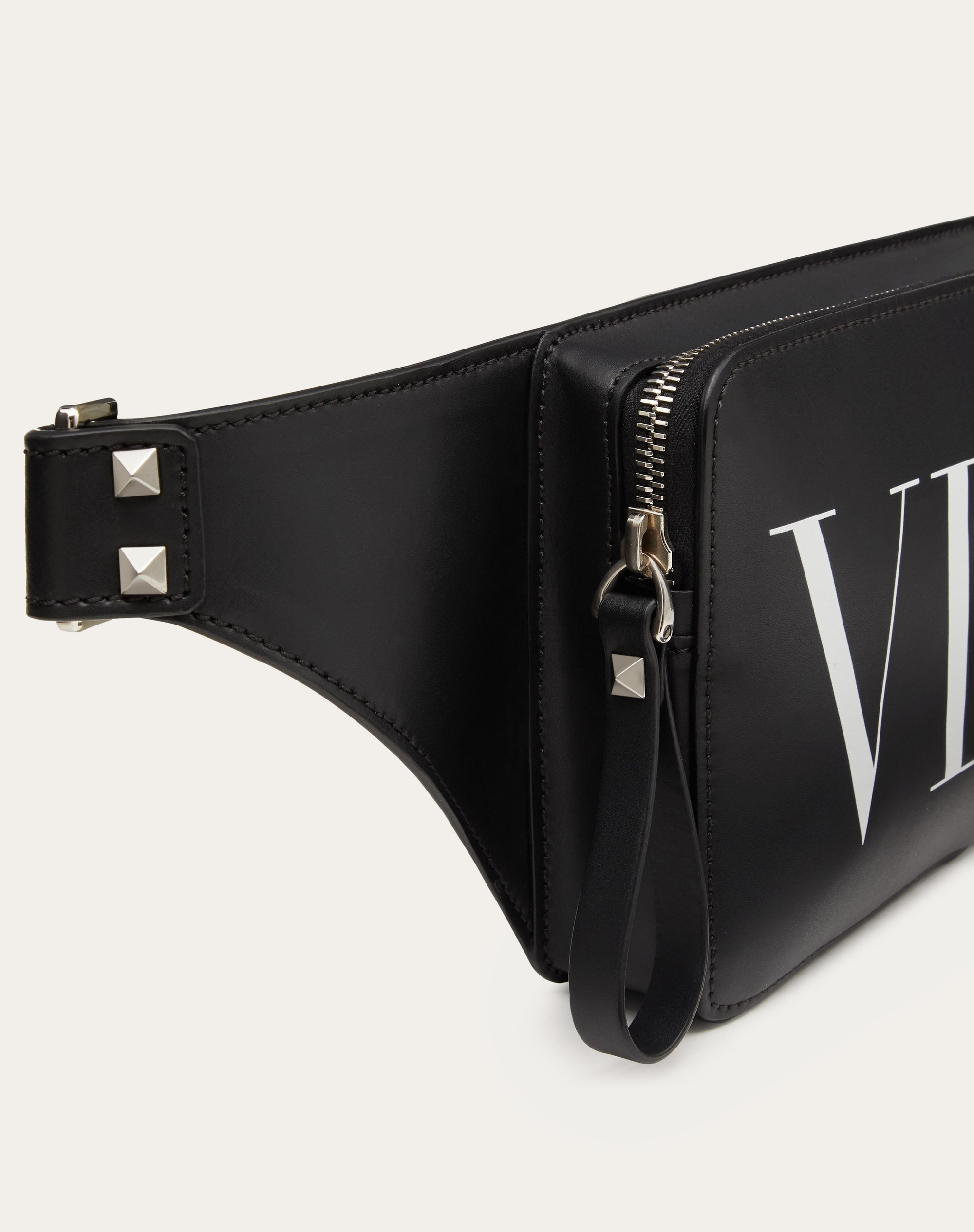 LEATHER VLTN BELT BAG - 8