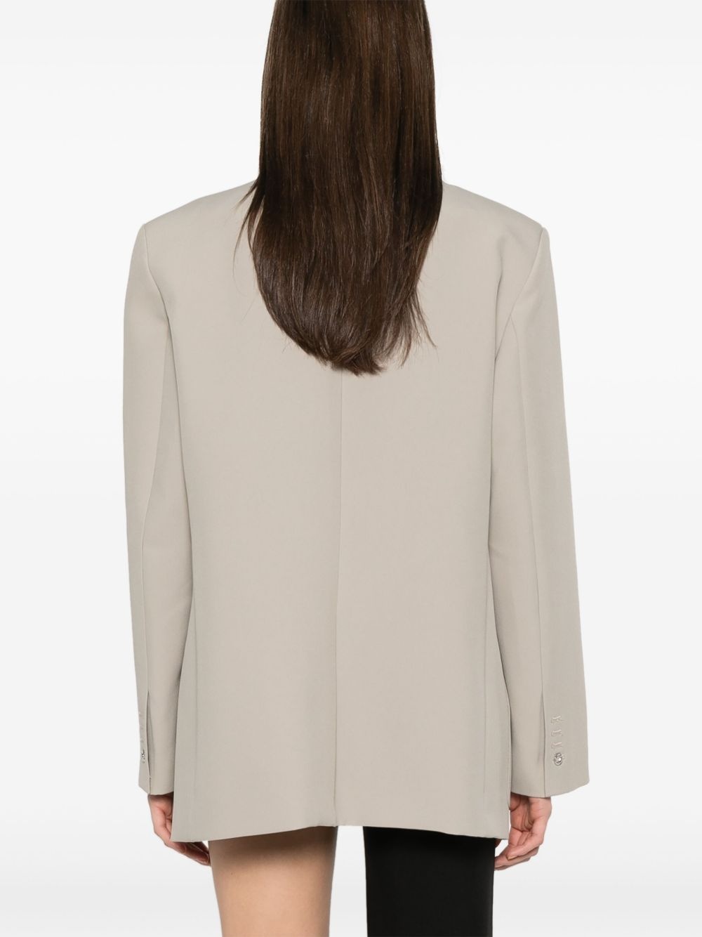 belted-pocket blazer - 4