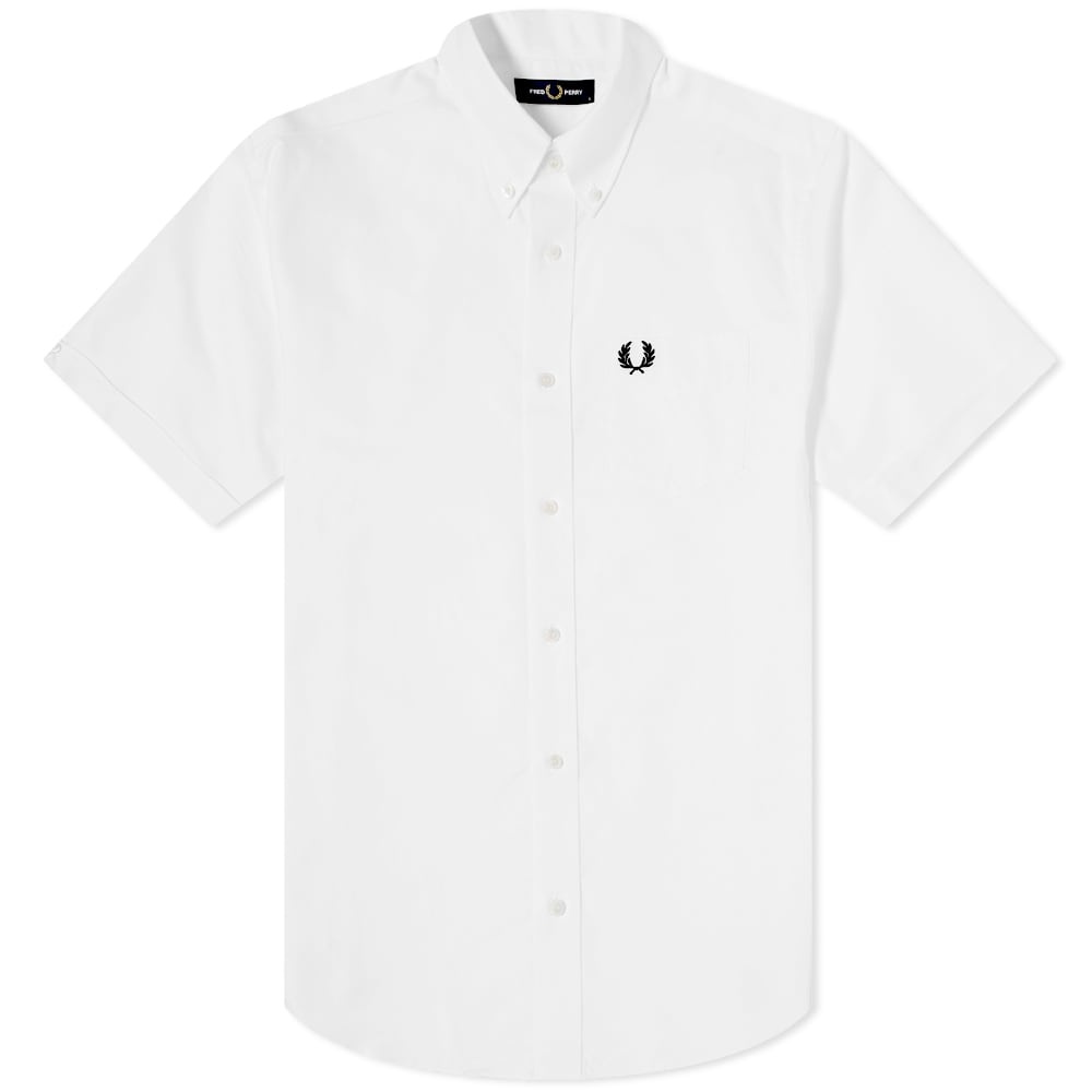 Fred Perry Short Sleeve Oxford Shirt - 1