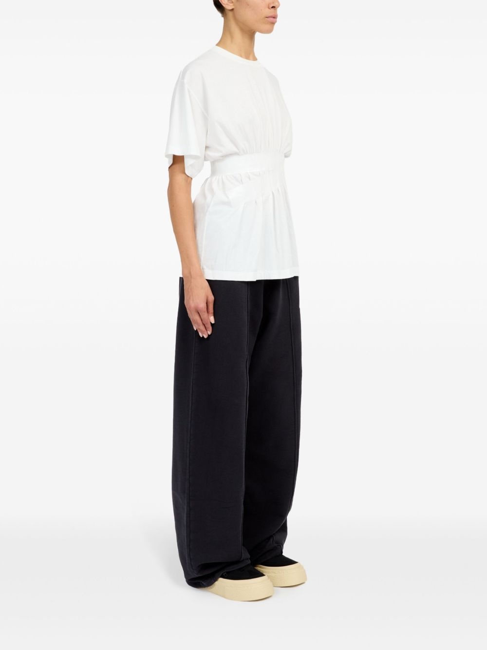 tape-embellished T-shirt - 3