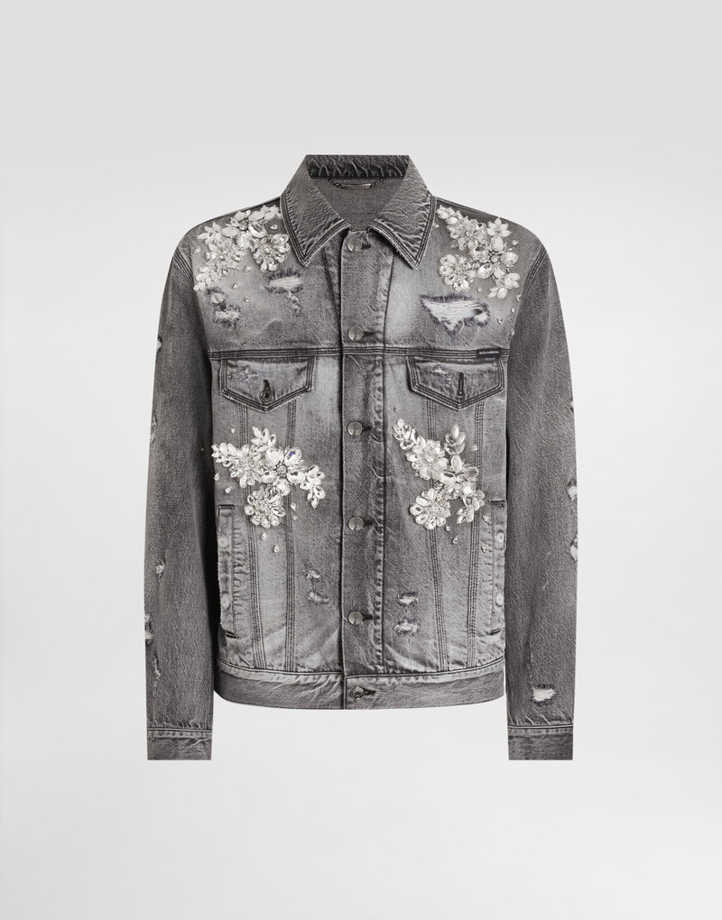 Cotton denim jacket 1