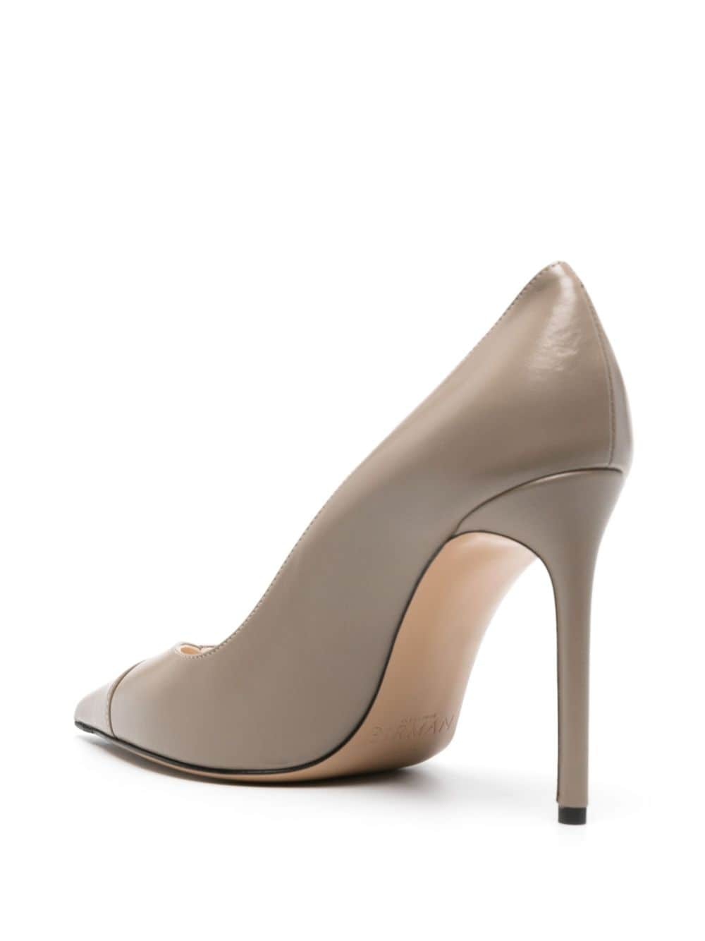 Pamela 100mm leather pumps - 3