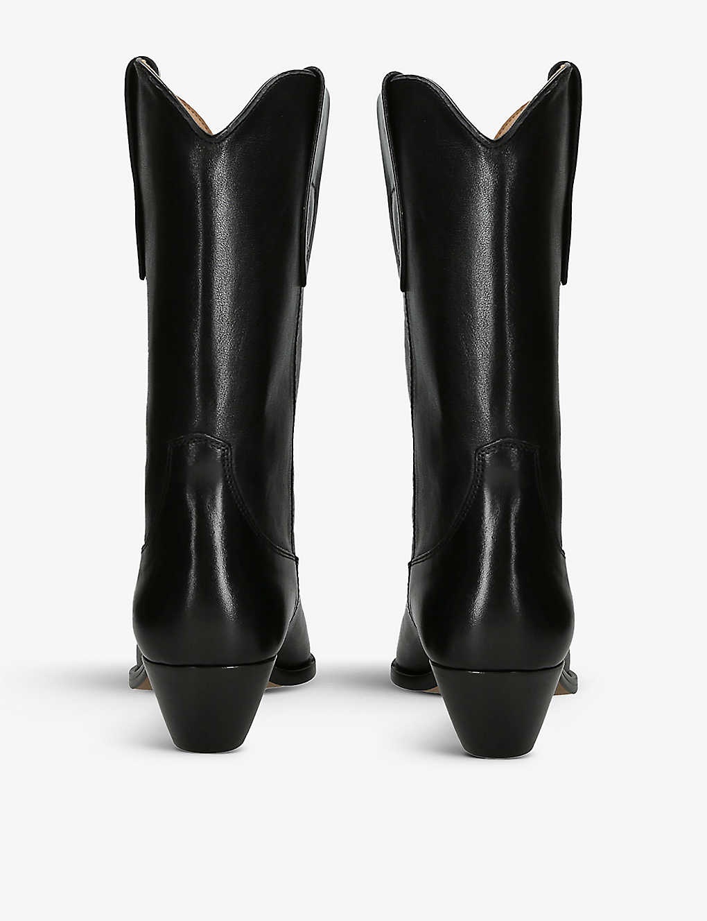 Duerto pointed-toe leather heeled cowboy boots - 3
