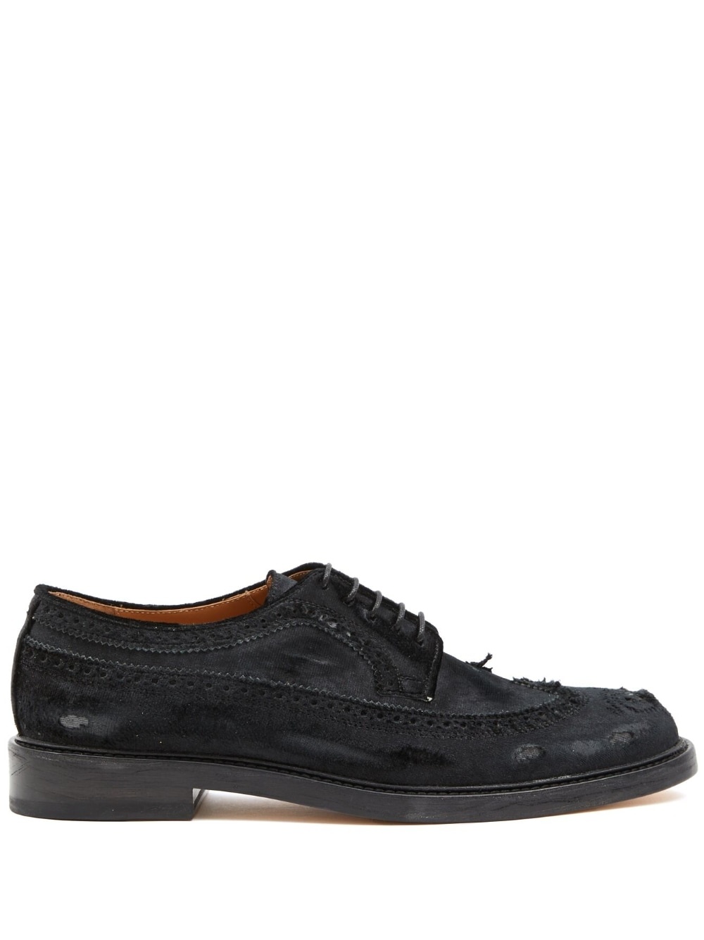 calf leather lace-up shoes - 1