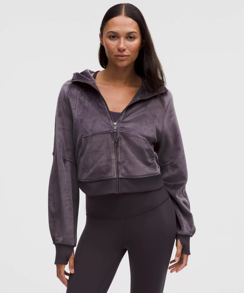 Scuba Oversized Full-Zip Hoodie *Velvet 1