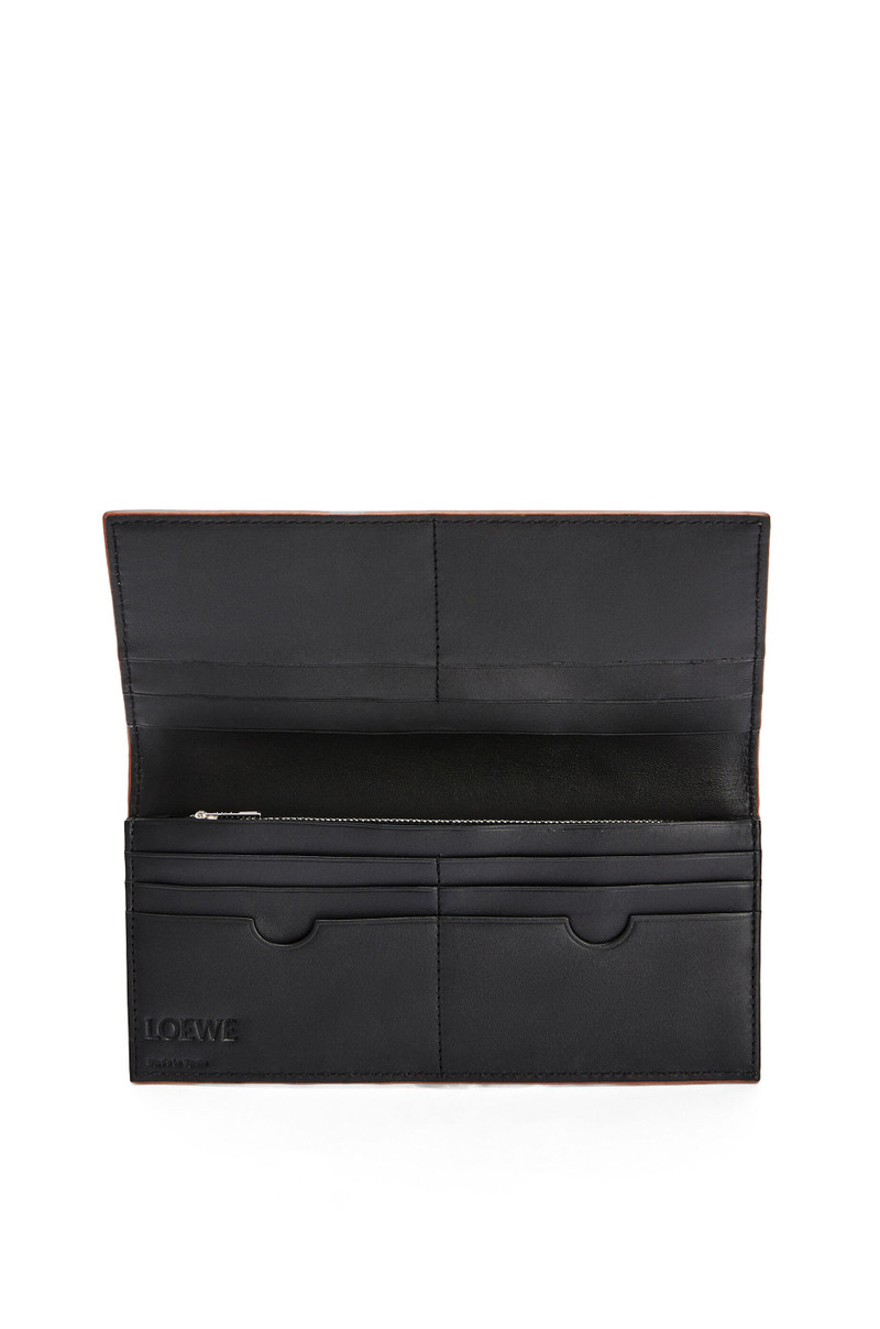 Loewe Puzzle stitches long horizontal wallet in smooth calfskin outlook