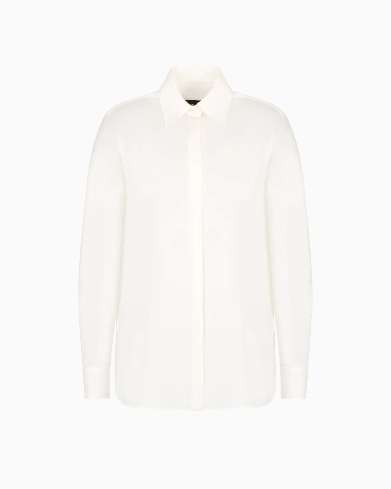 Pure silk charmeuse shirt - 1