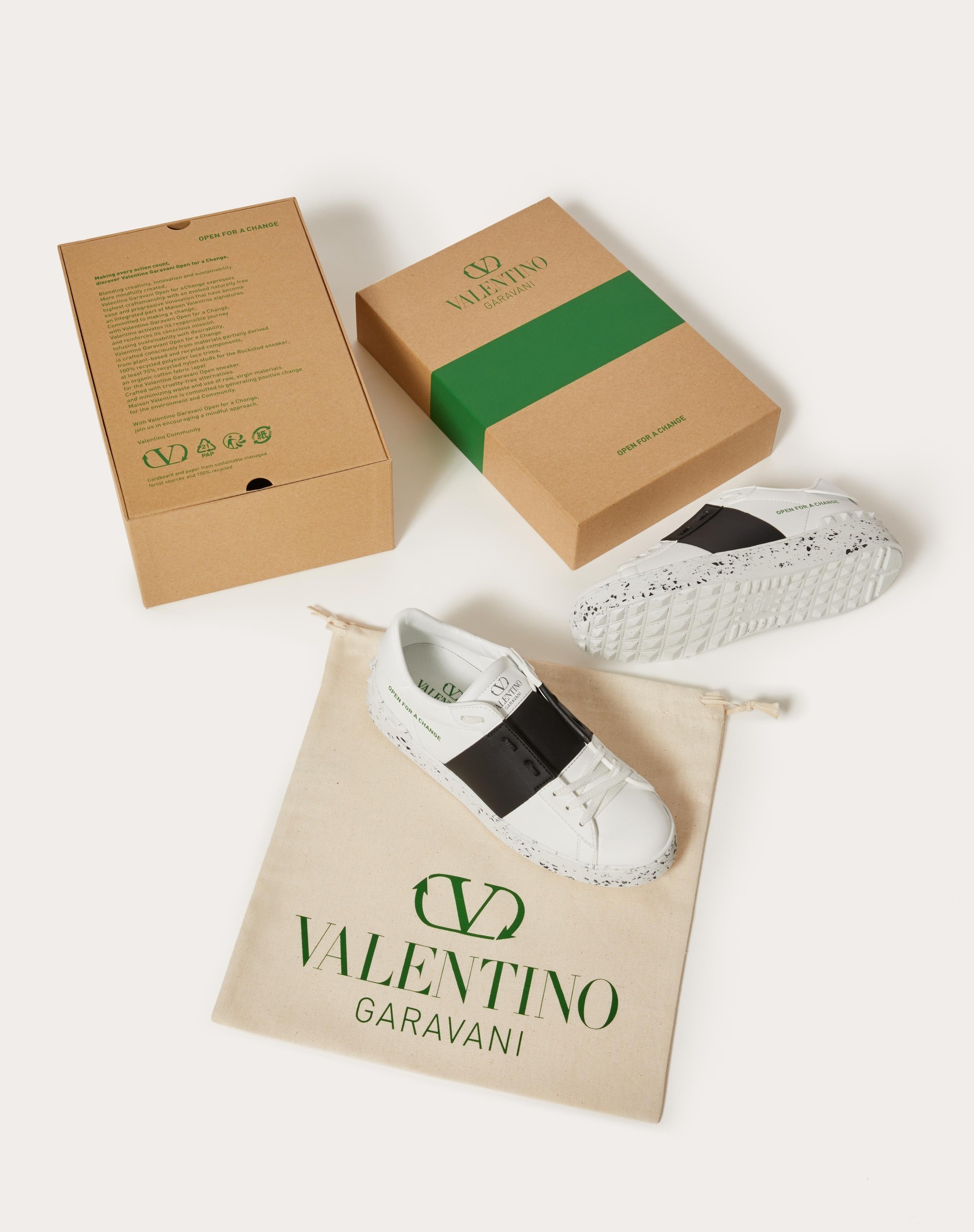 VALENTINO - オープン フォー ア チェンジ スタッドスニーカー Open for a Change Valentino Garavani Sneakers | Valentino